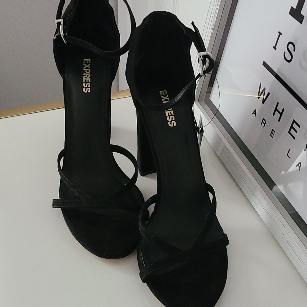 Express Block Heel dress sandal